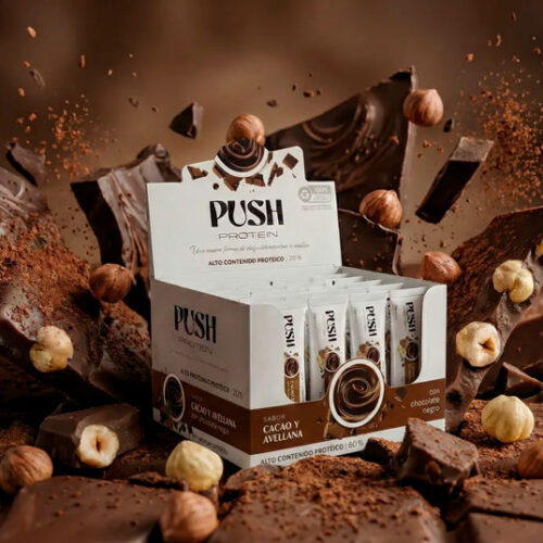 Cacao y Avellana Proteica - 20 Unidades
